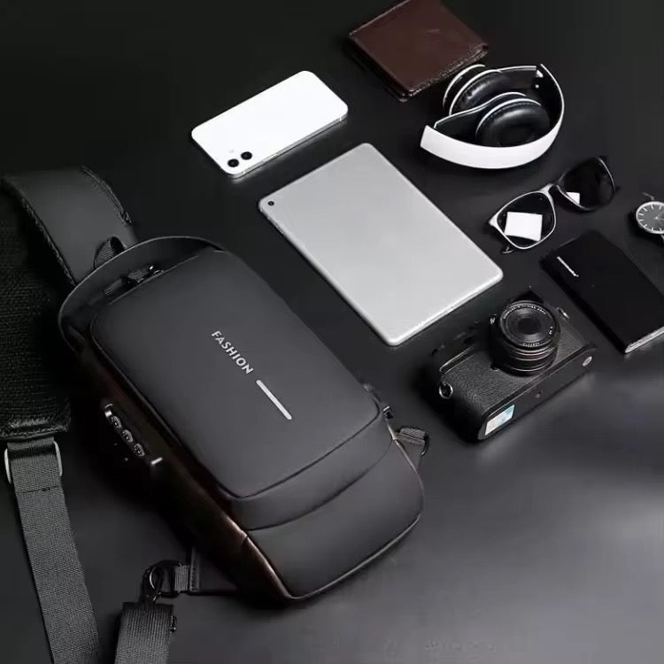 Anti-Theft Sling Bag With A USB Charging Cable
