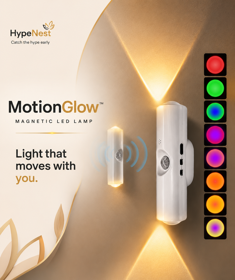 MotionGlow™ Smart Magnetic LED Lamp