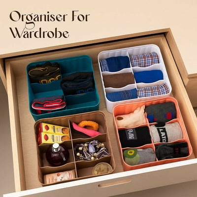 Wardrobe Organizer pack of 4